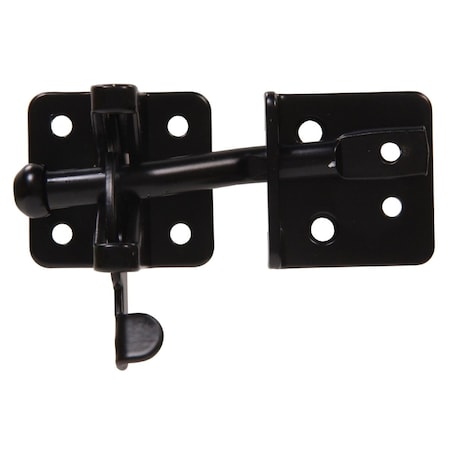 Ornatus Outdoors Carded, Self Adjustable Gate Latch, Black OR1627110